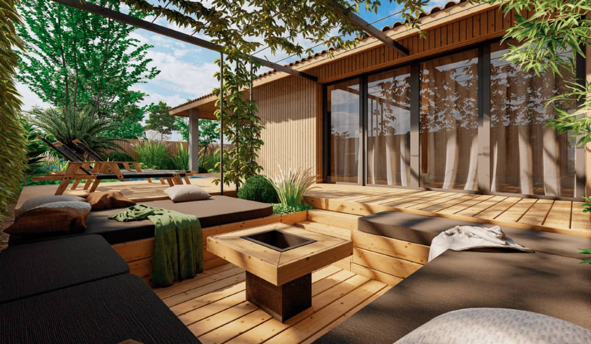 Aménagement de terrasse extérieure Gujan Mestras