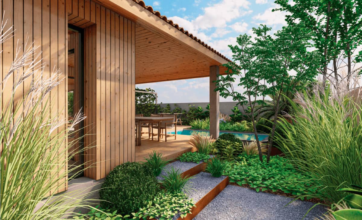 Aménagement d'un jardin extérieur Gujan Mestras